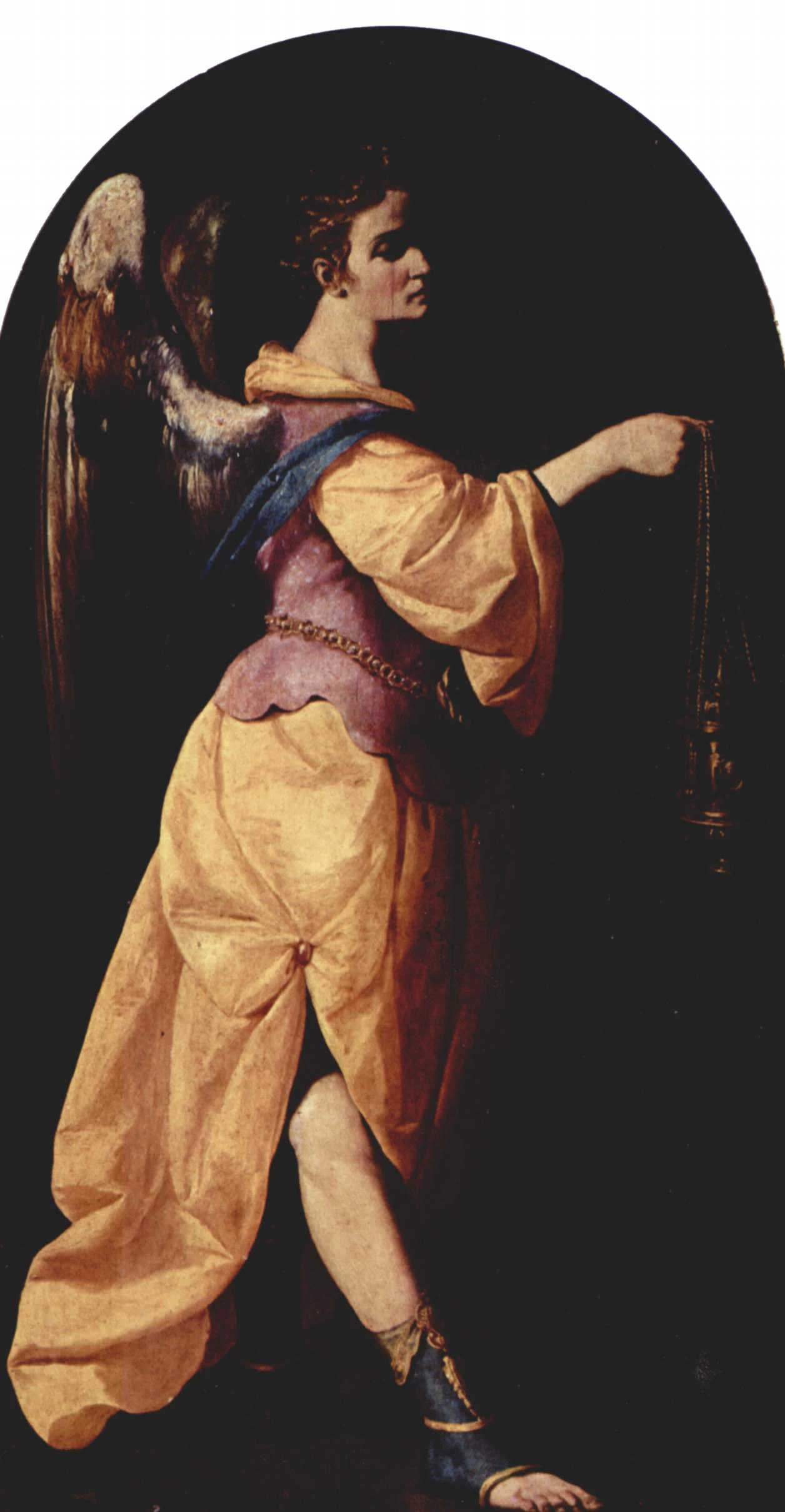 Angelo con bruciatore di incenso - Museo di Cadice